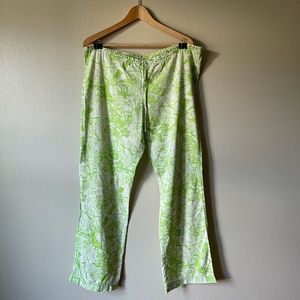 J. Crew Tropical Floral Lightweight Pajama Pants